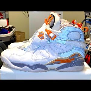 2007 Retro Jordan 8 “orange and white”